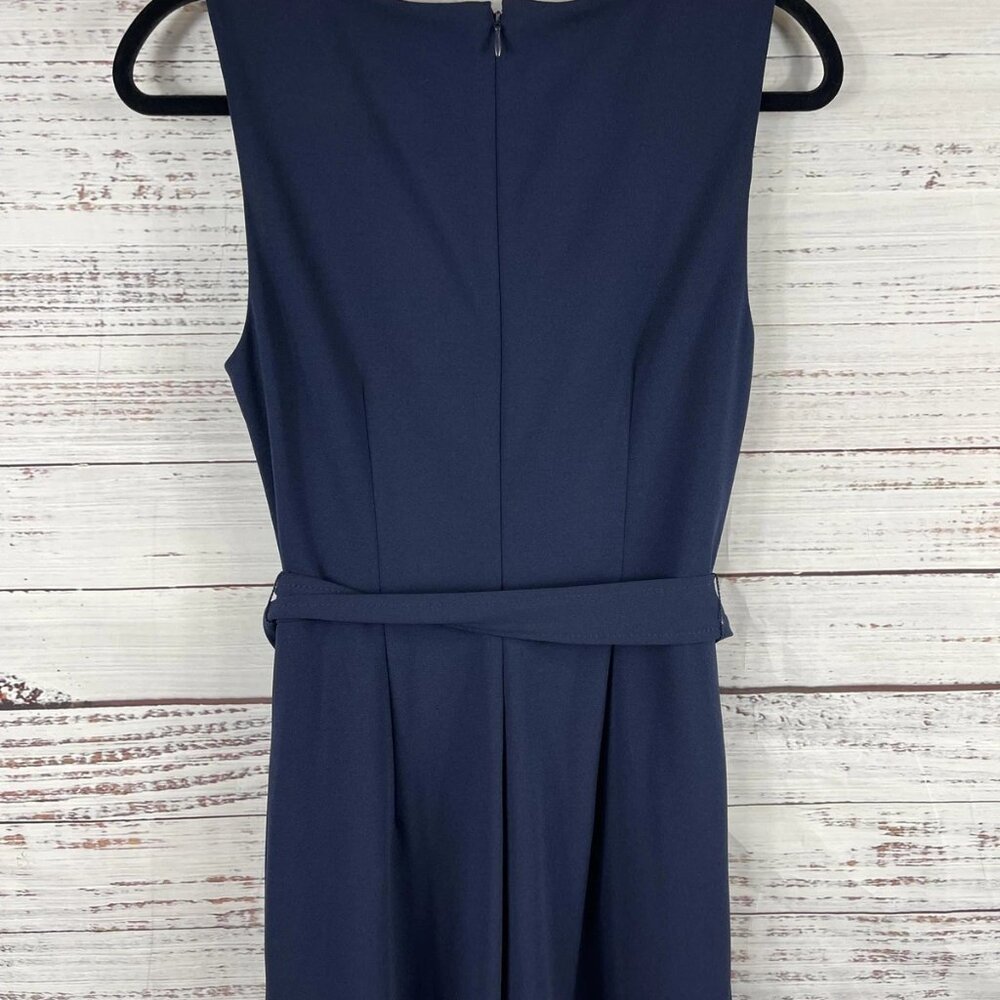 Calvin Klein Jumpsuit Womens Navy Blue Sleeveless - Picture 4 of 8